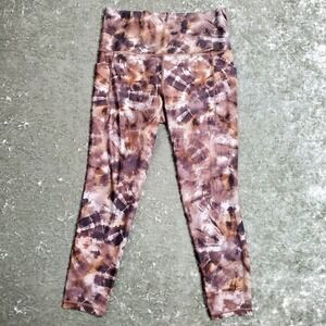 Athleta Salutation Stash Pocket II 7/8 Leggings in Calypso Neutral